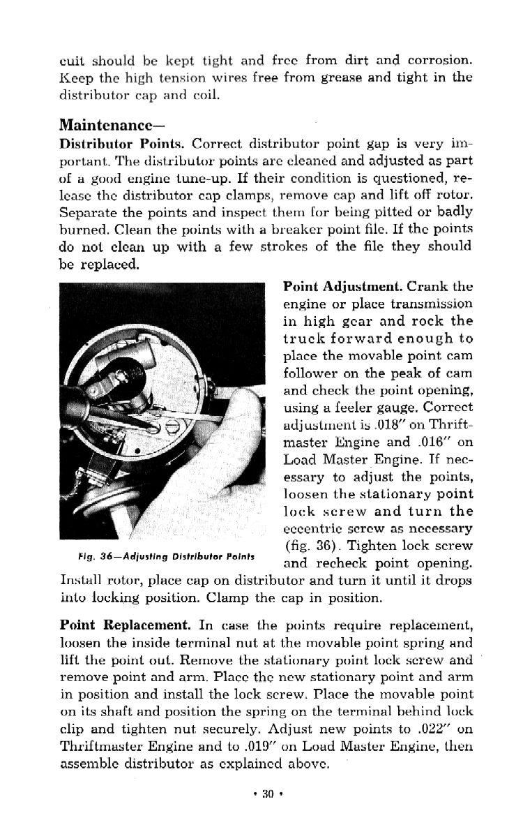 1953 Chevrolet Trucks Operators Manual Page 62